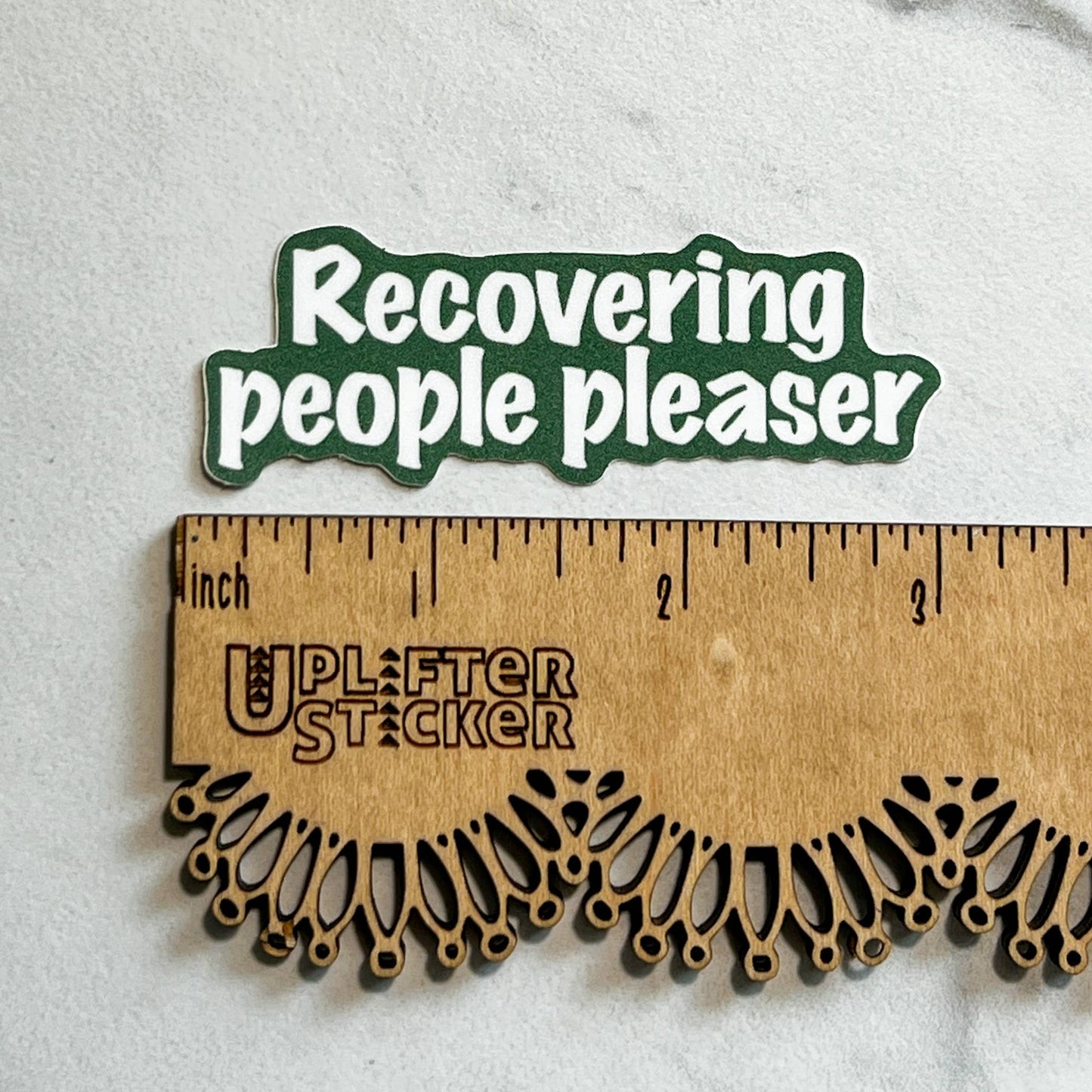 Uplifter Sticker - Recovering people pleaser sticker
