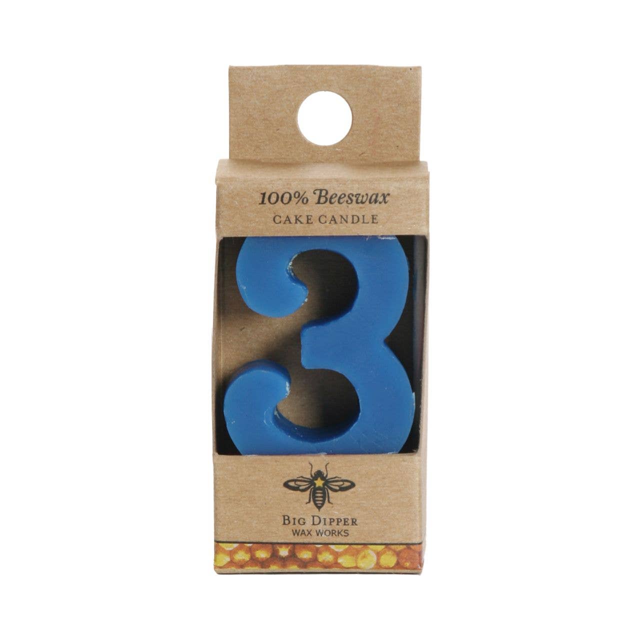 Birthday Cake Candles  Pure Beeswax  Numbers & Shapes