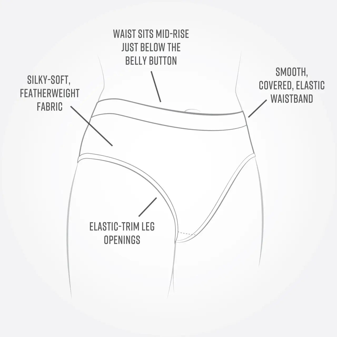 Maggie's Organics - Organic Cotton Bikini Underwear 2 Pak