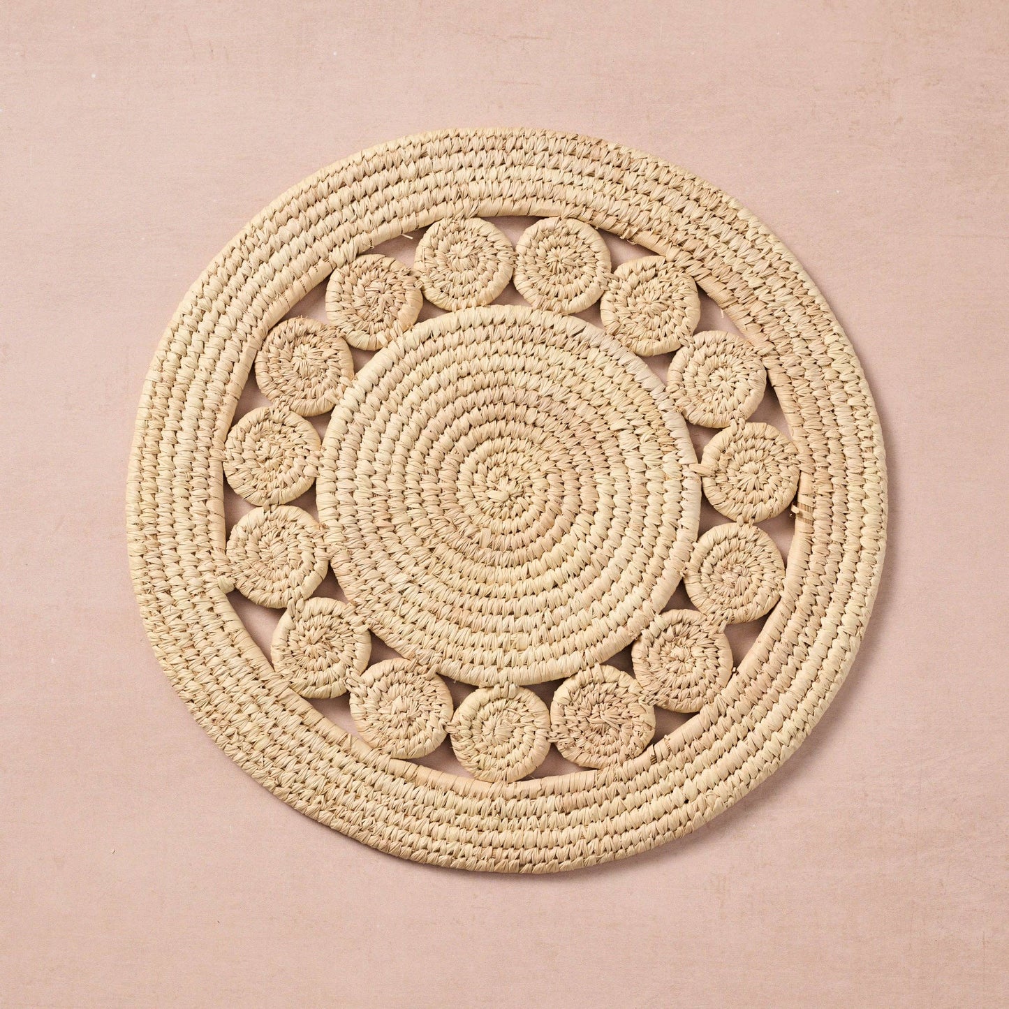 Ten Thousand Villages - Pleta Woven Date Palm Leaf Charger