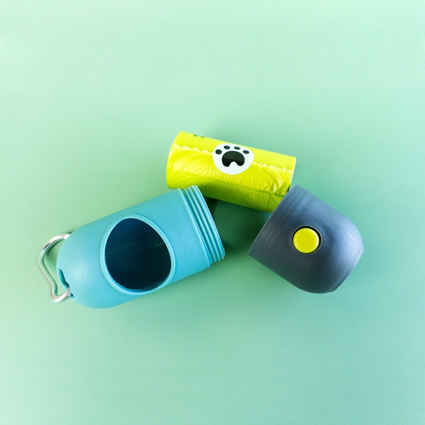 Green Waves Co. - Poop Bag Dispenser with LED Flashlight