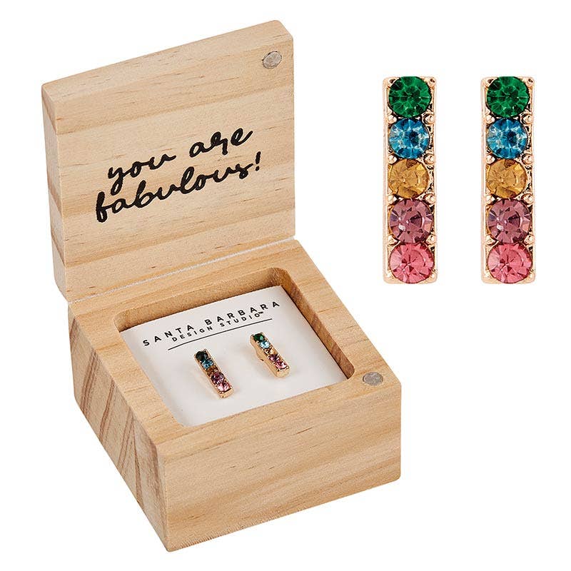 Santa Barbara Design Studio by Creative Brands - Treasure Box Earrings - Hello Darling