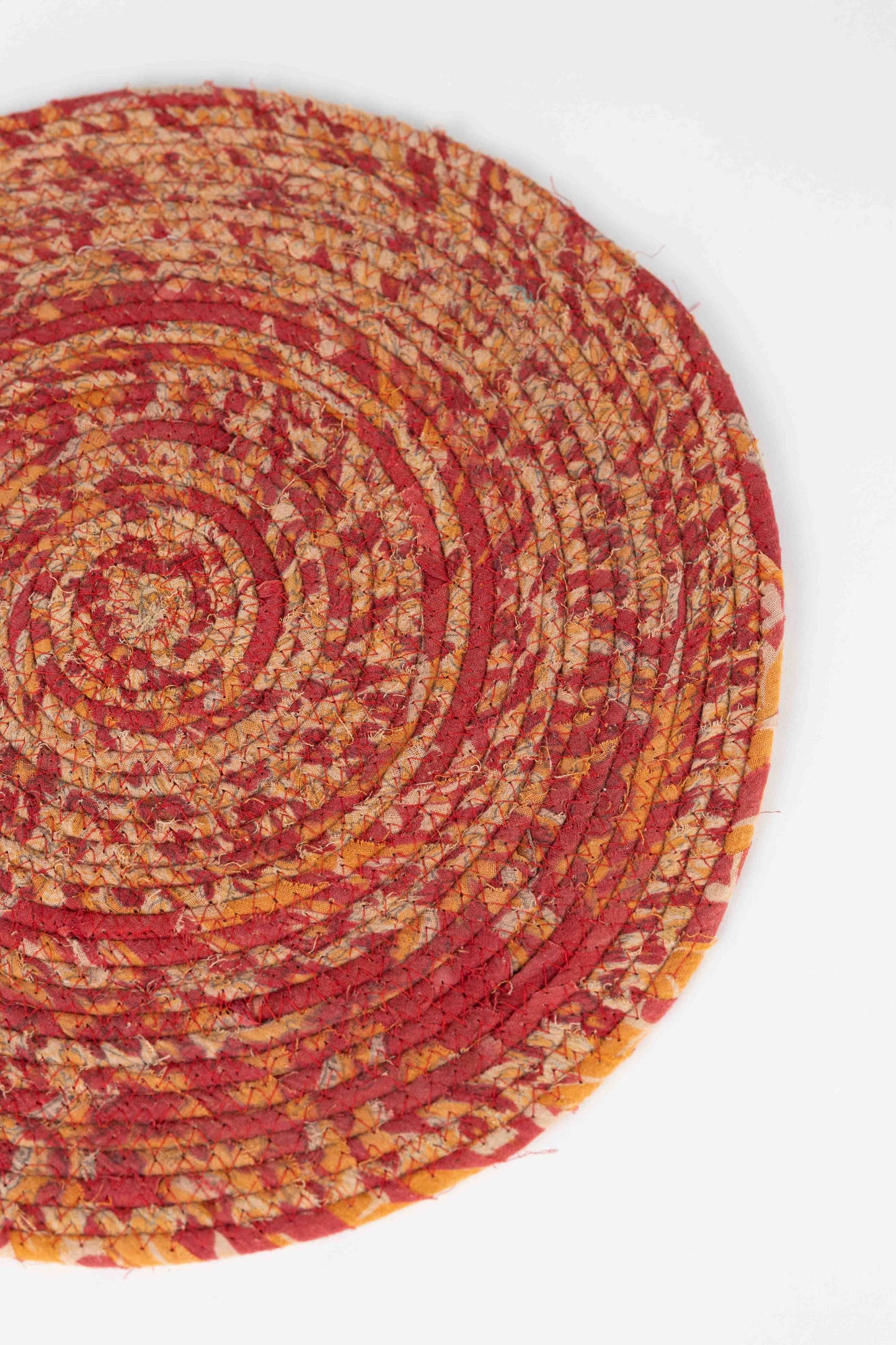 Ten Thousand Villages - Recycled Sari Round Placemat