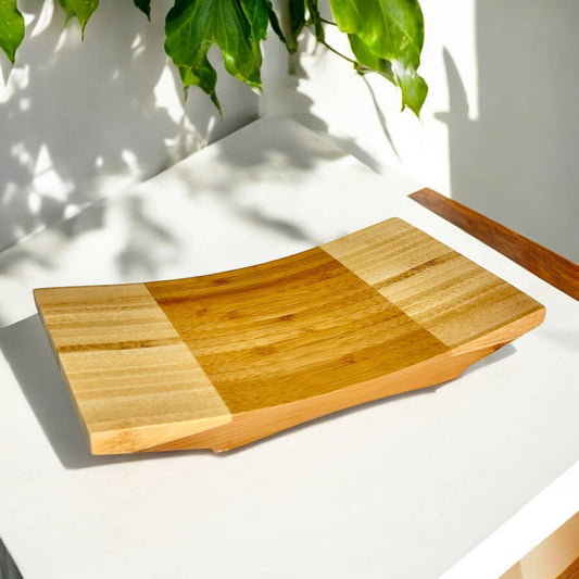 Sashimi Sushi Bamboo Serving Plate | Dining Tray
