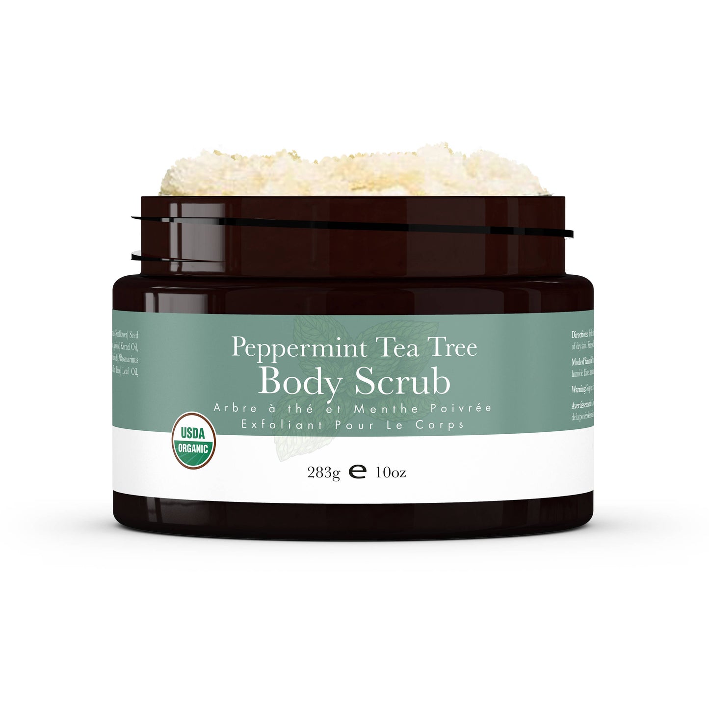 Organic Sugar Body Scrub 10oz (2 Scent Options)