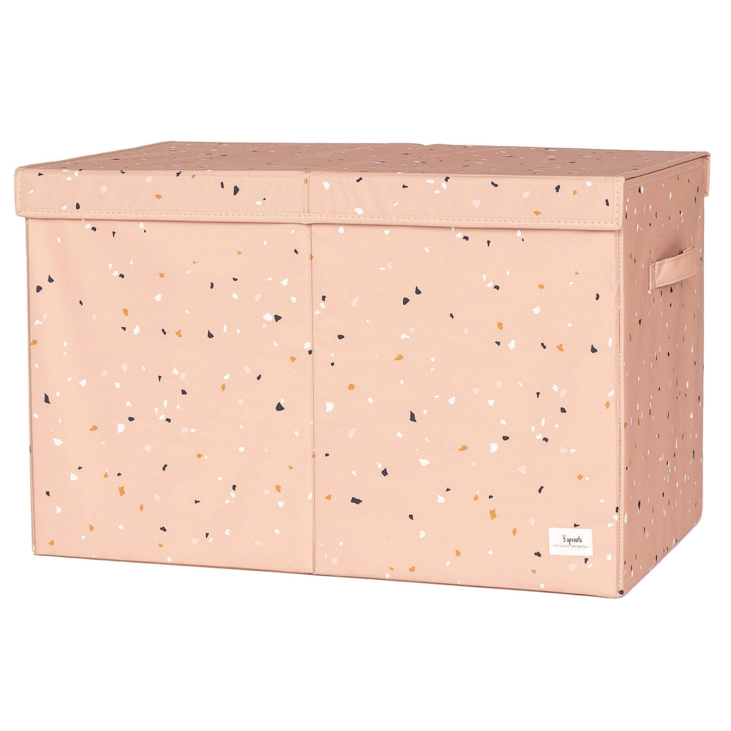 Kids Recycled Fabric Toy Chest - Prints