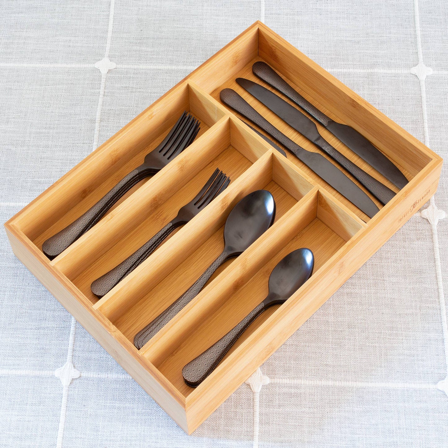 Totally Bamboo - Flatware Drawer Organizer