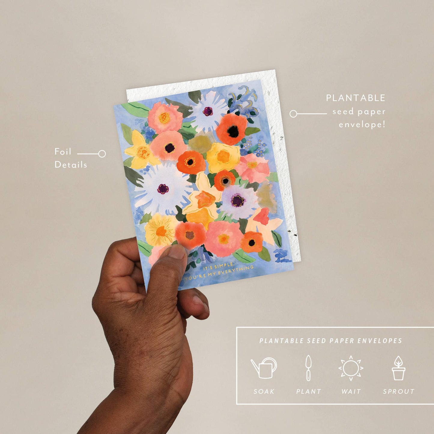 Summer Mix - Love + Friendship Card