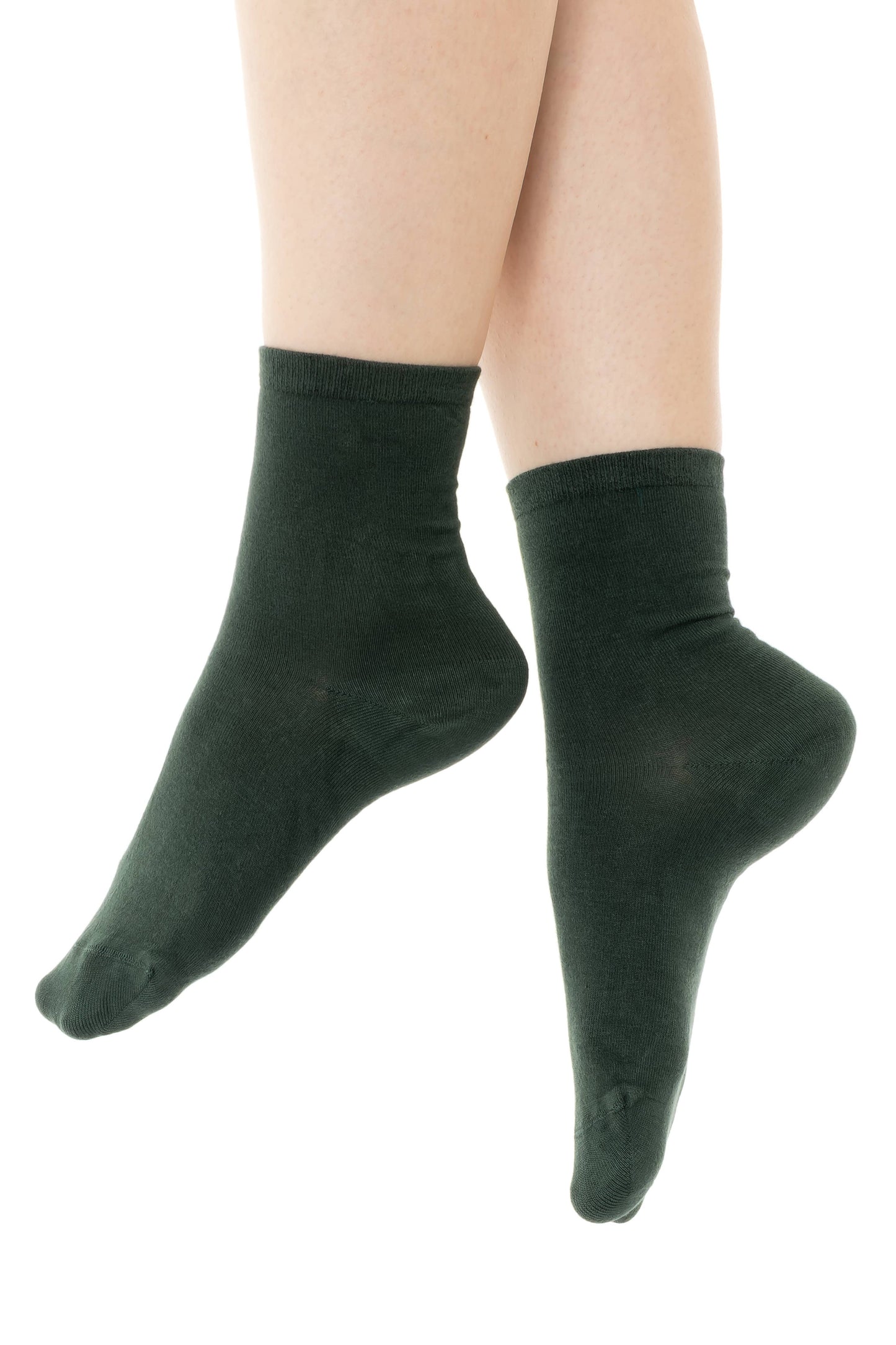 Womens Bamboo Crew Socks-Super Soft, Odor Free 3-Pack