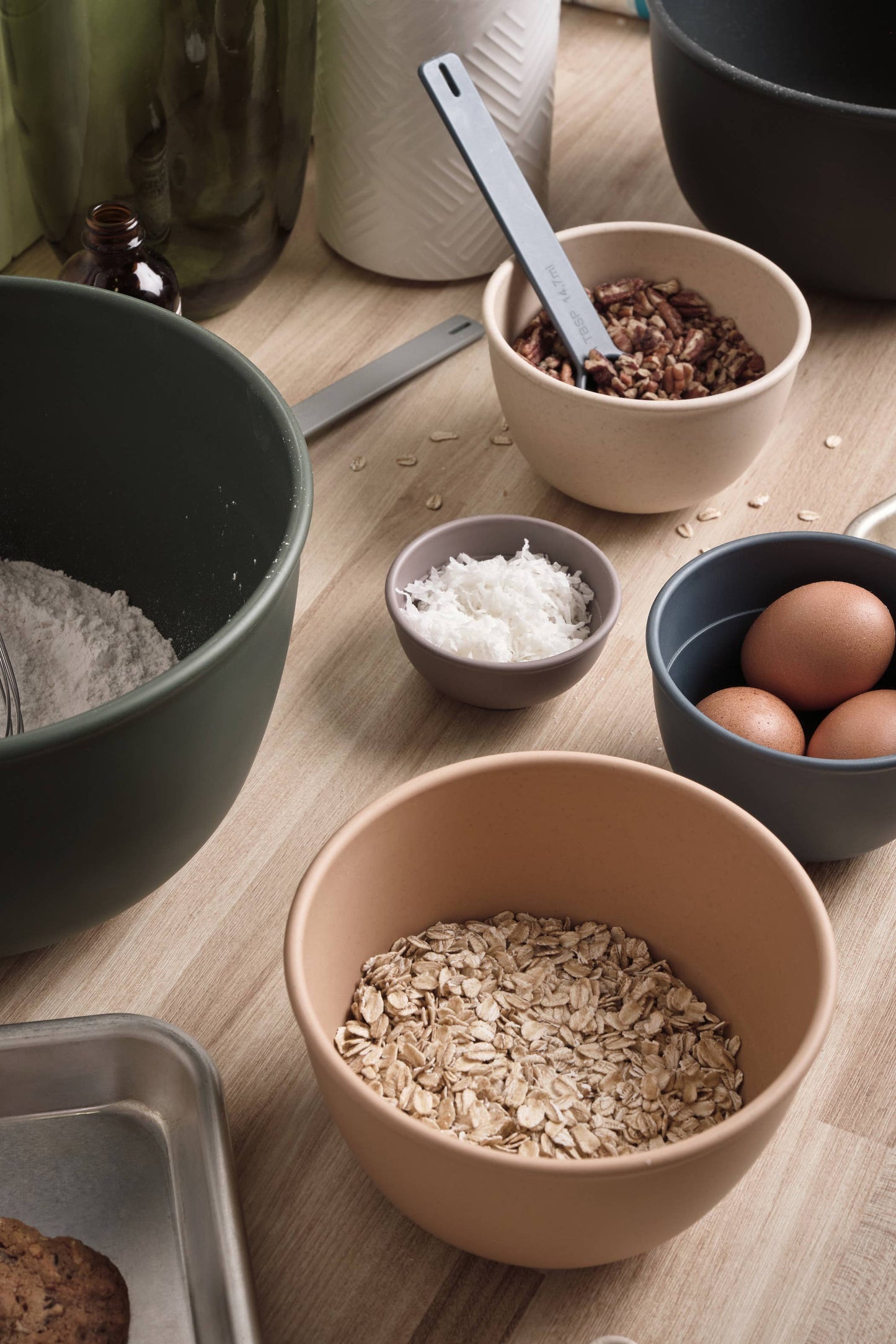 Mixing Bowl Set - Bamboozle - 5-Piece - Dishwasher Safe