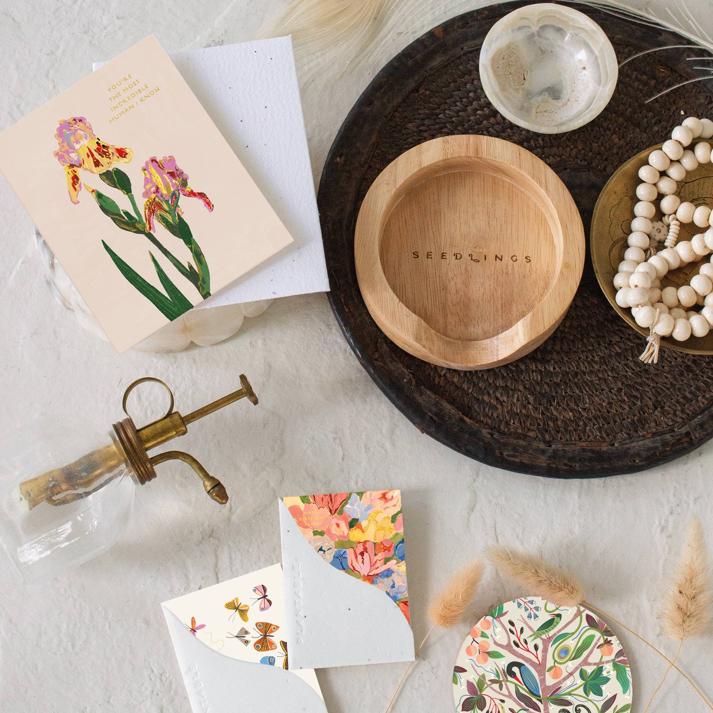 Whimsy Bloom - Love + Friendship Card