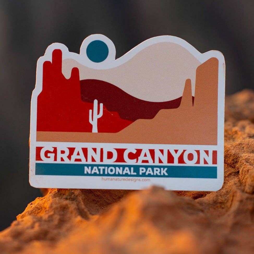 Grand Canyon National Park Sticker - Arizona Souvenir + Gift