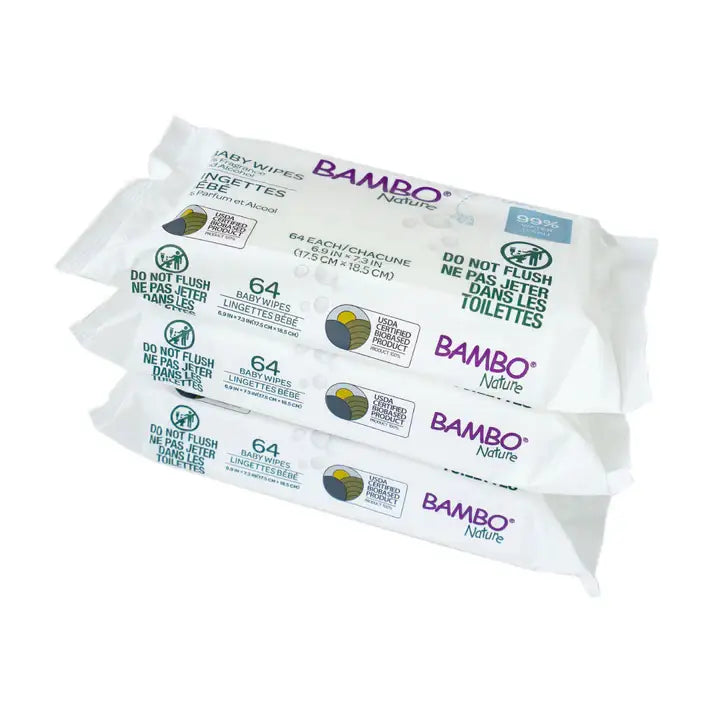 Bambo Nature USA - Bambo Nature Baby Wipes