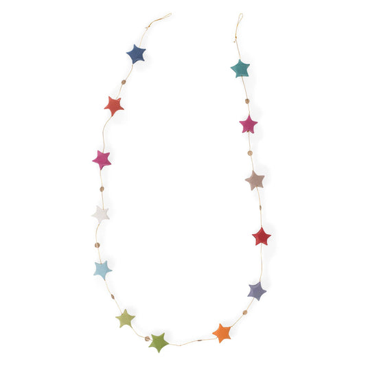 Ten Thousand Villages - Rainbow Star Garland