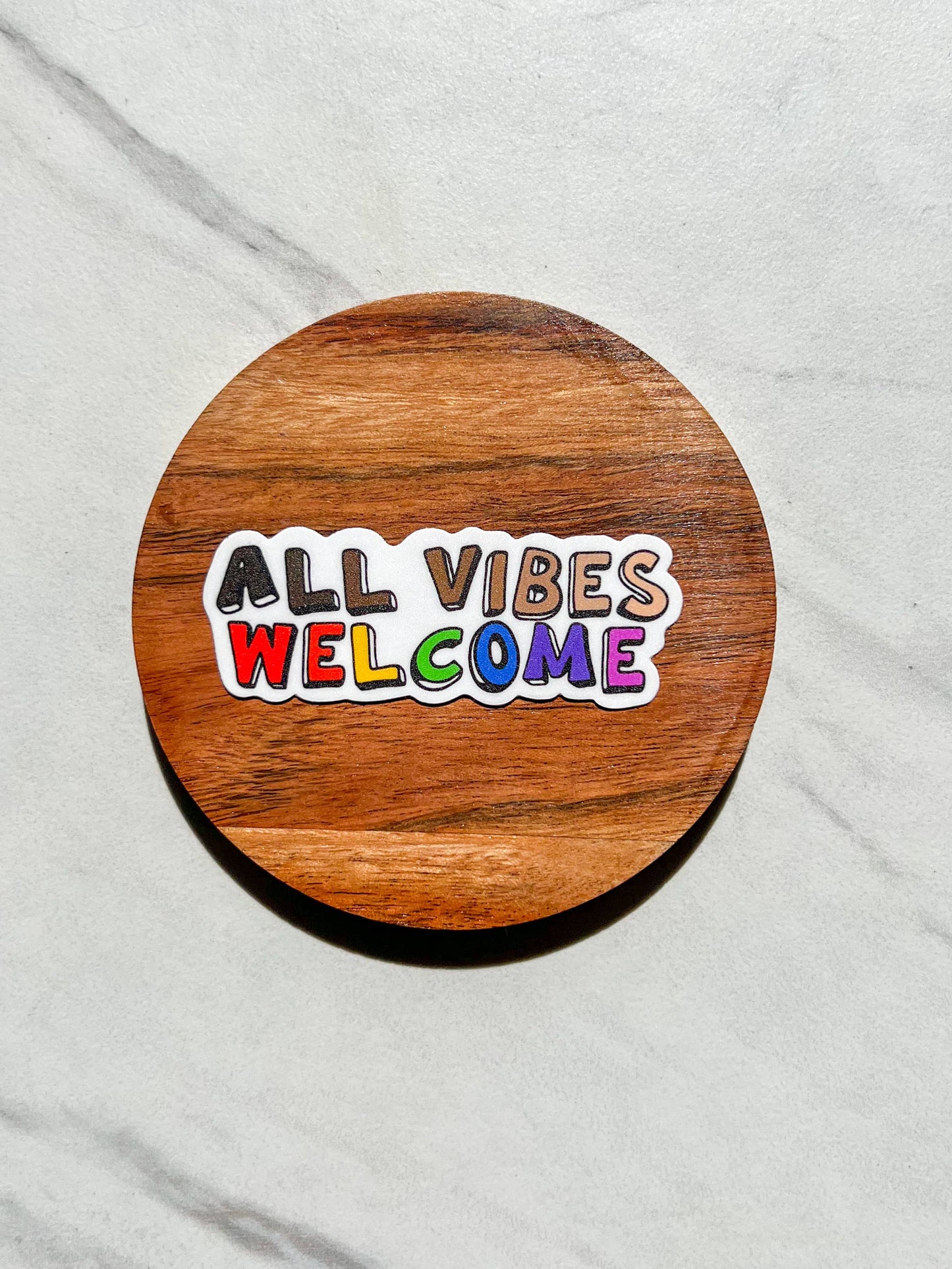Uplifter Sticker - All vibes welcome sticker