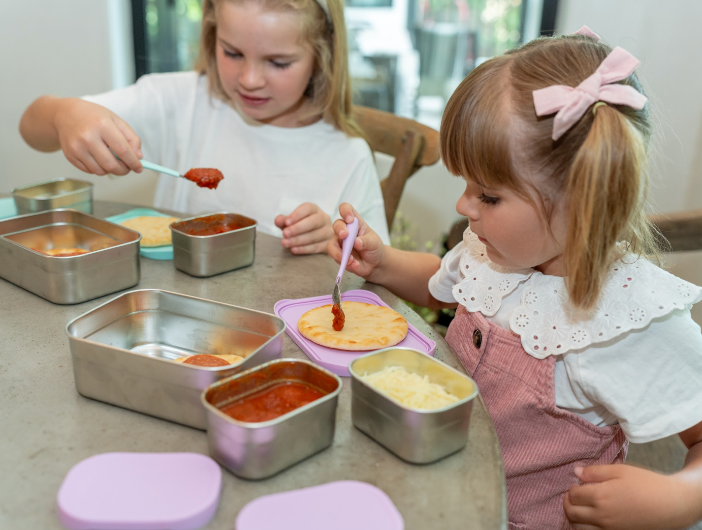 WeeSprout - Stainless Steel Toddler Fork & Spoon Set – 2 Piece