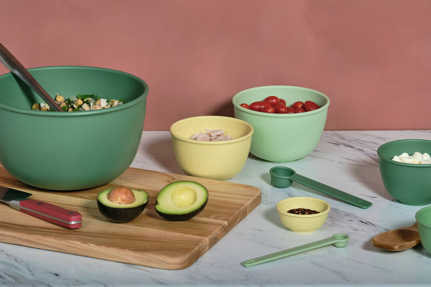 Mixing Bowl Set - Bamboozle - 5-Piece - Dishwasher Safe