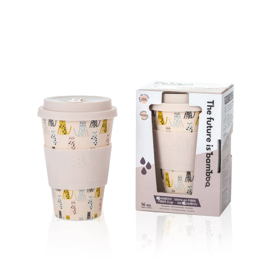 Feline Fine - Bamboo Reusable Cups