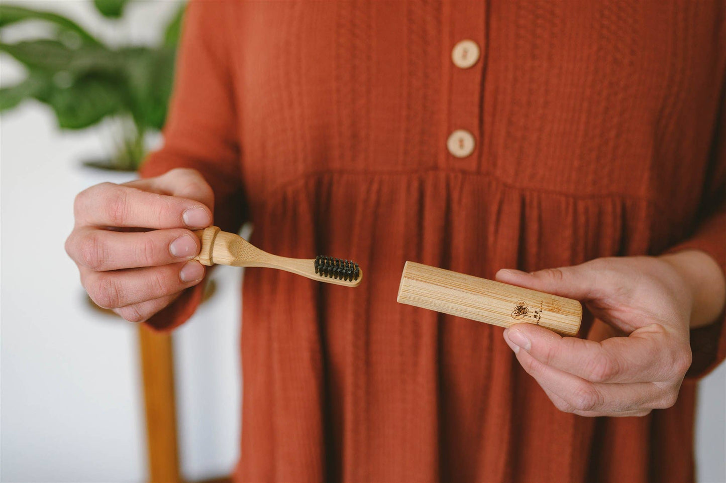 All-in-One Bamboo Travel Toothbrush 2.0
