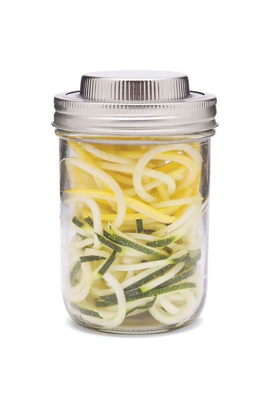 Fox Run Brands - Jarware 3 in 1 Spiralizer for Wide Mouth Mason Jar