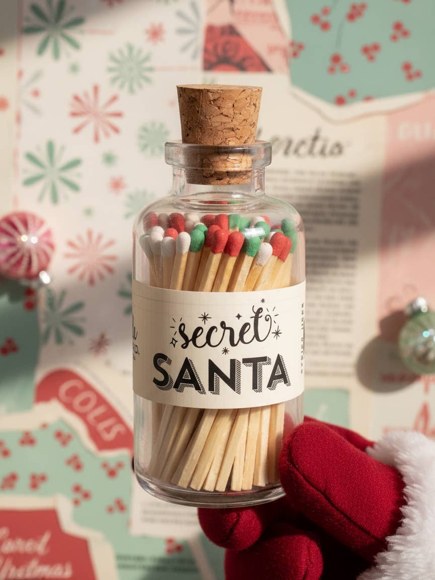 Mini Apothecary Christmas Secret Santa Matches