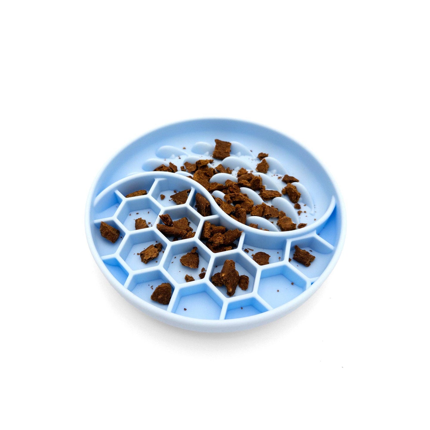 Green Waves Co. - Slow Feeder Dog Bowl with Suction Base