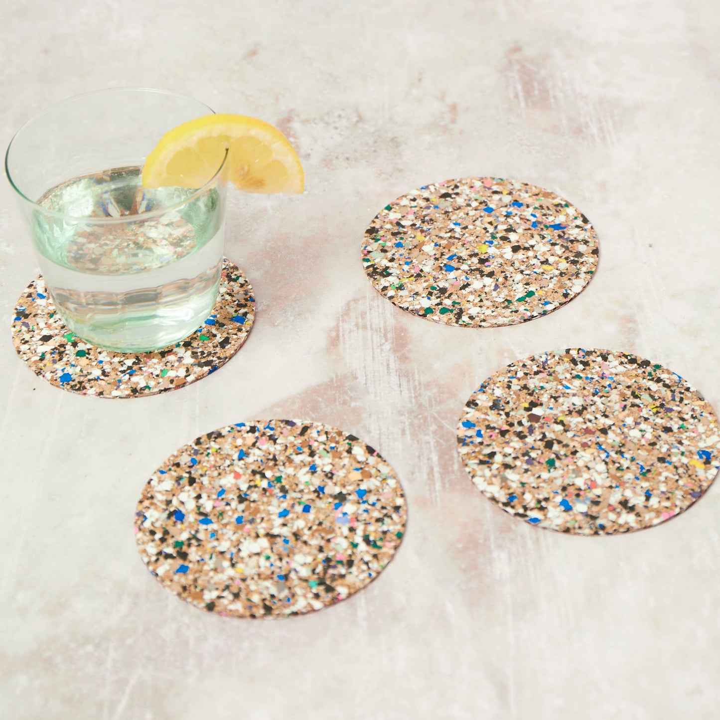 Beach Clean Coasters | Round | Set of 4