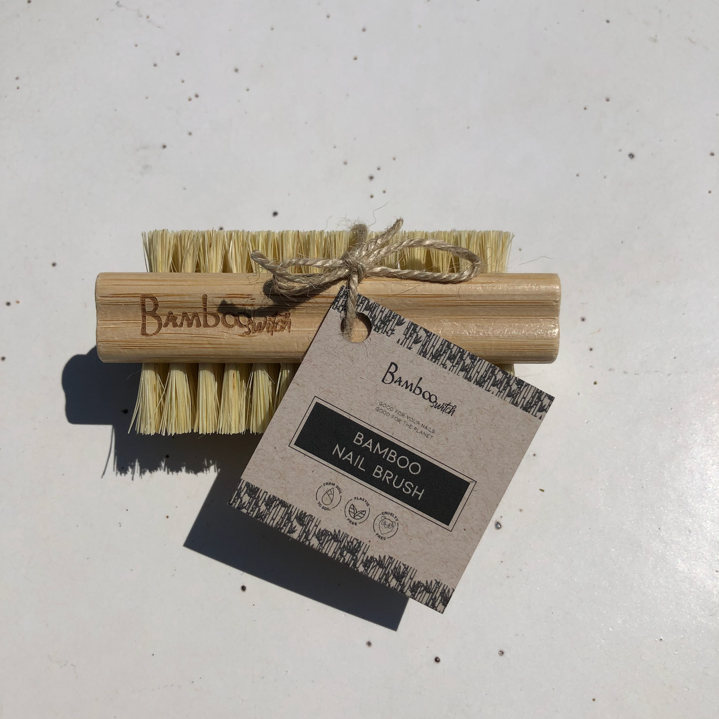 Bamboo Vegan Nail Brush | Self Care | Earth Day Bestseller