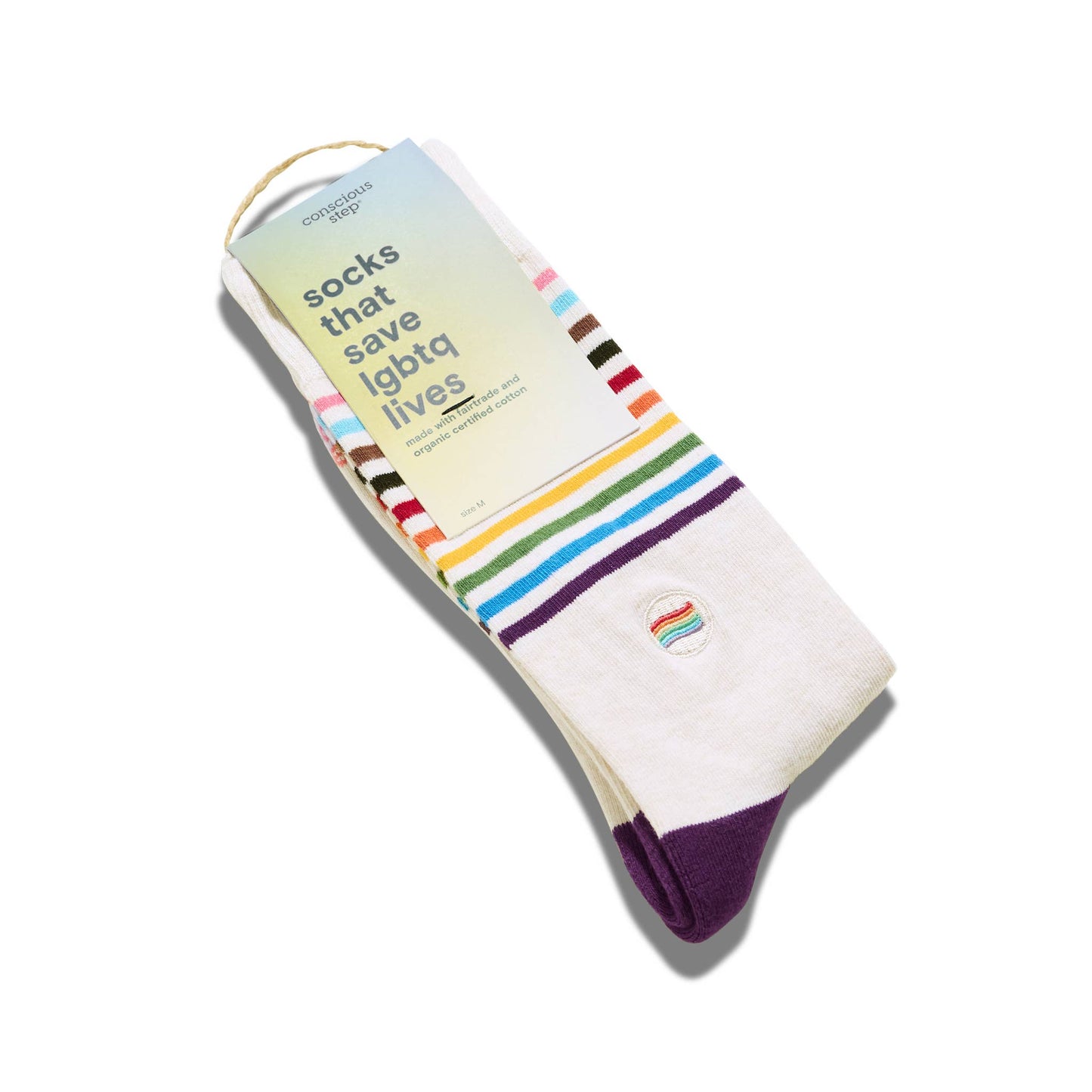 Conscious Step - Socks that Save LGBTQ Lives | Pride Flag - Pride Gifts