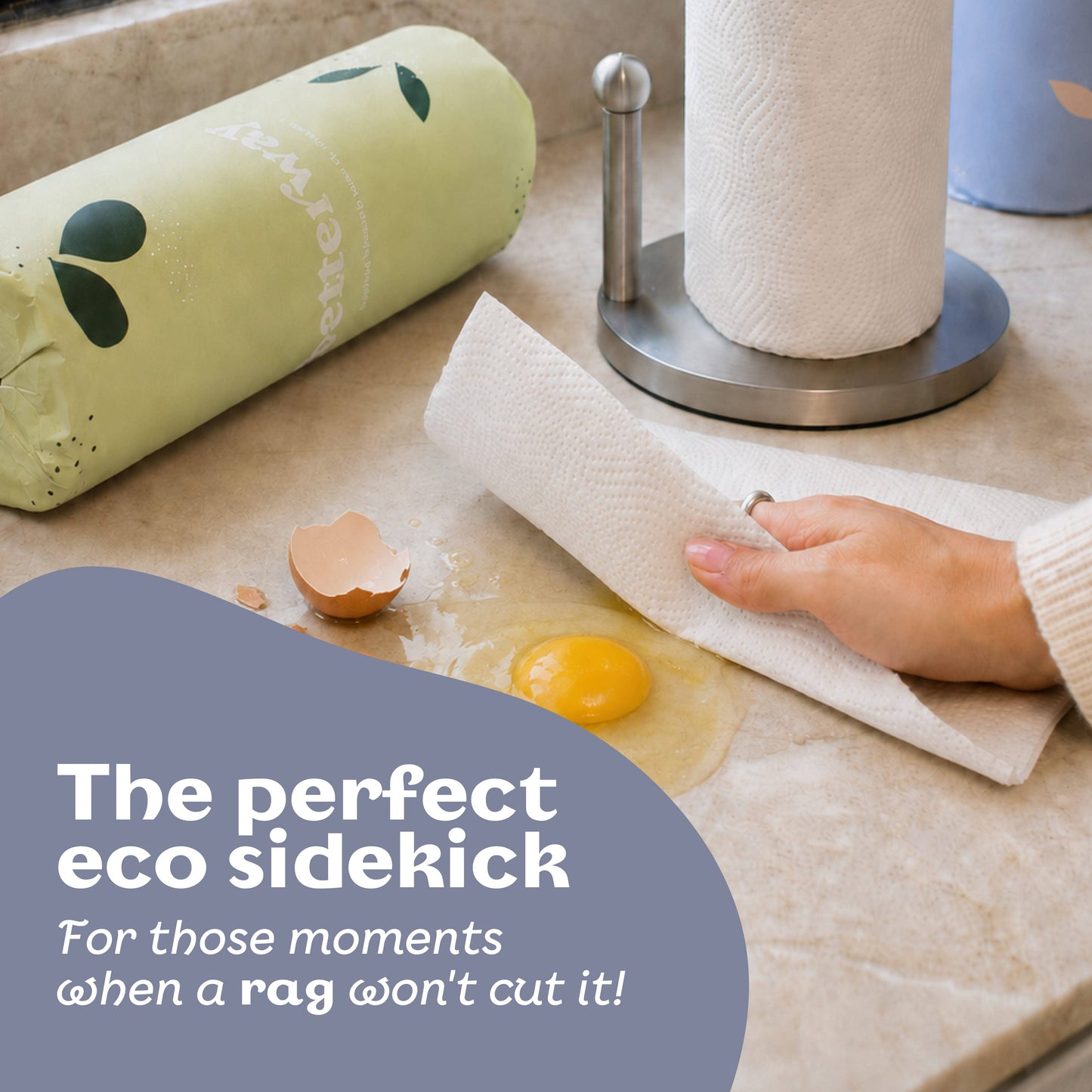 Betterway - Betterway Bamboo Paper Towels (6 rolls/box)