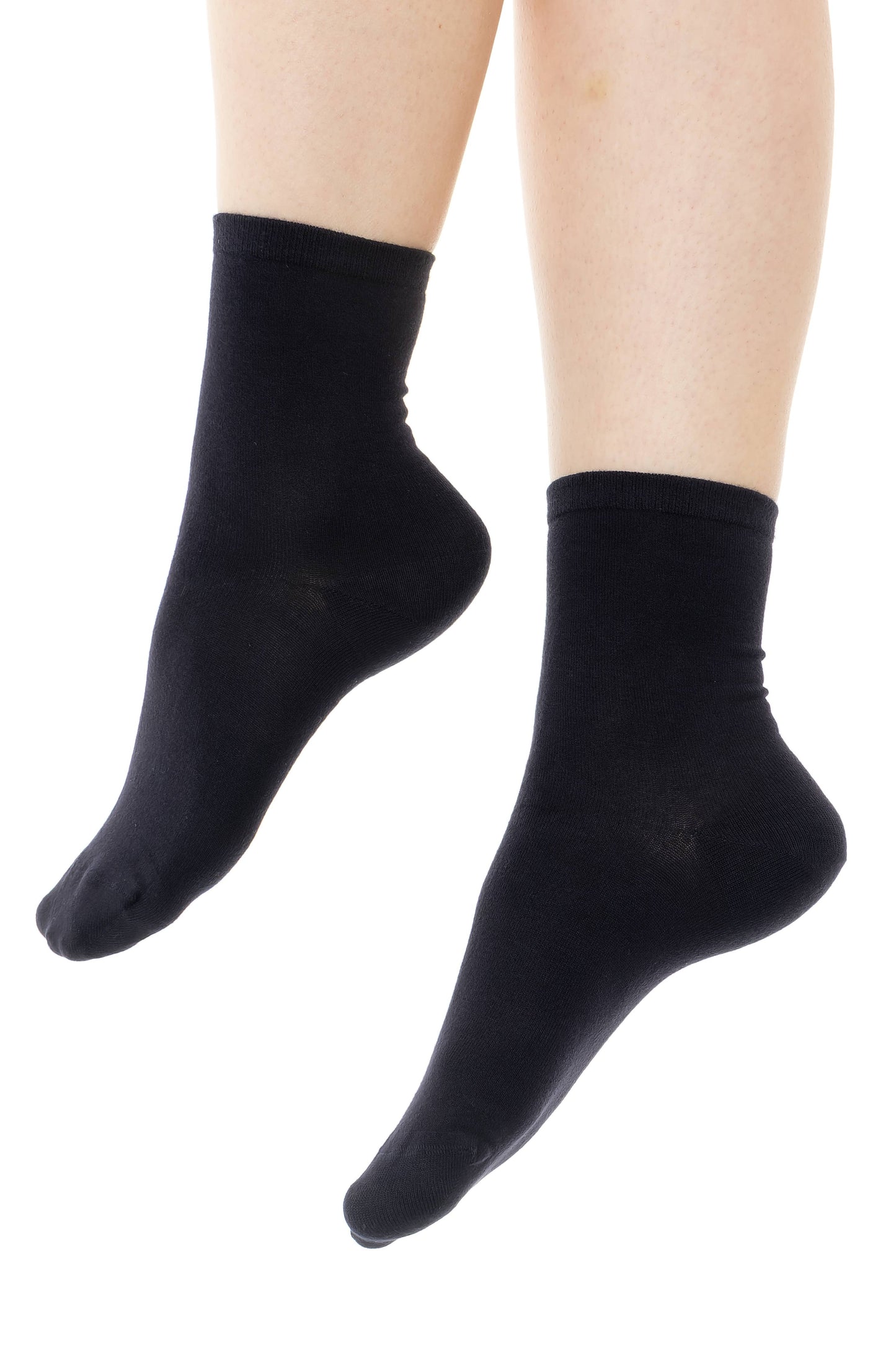 Womens Bamboo Crew Socks-Super Soft, Odor Free 3-Pack