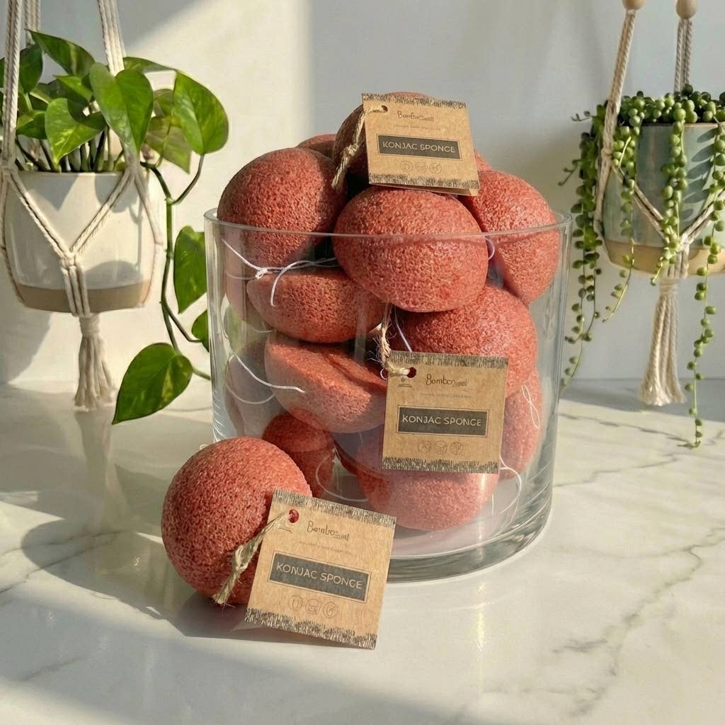 Natural Konjac Facial Cleansing Sponge | Earth Day Best