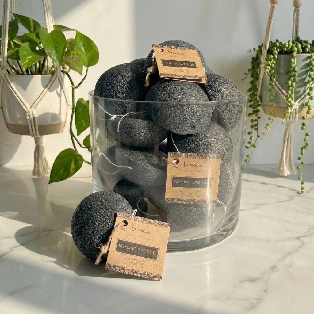 Natural Konjac Facial Cleansing Sponge | Earth Day Best