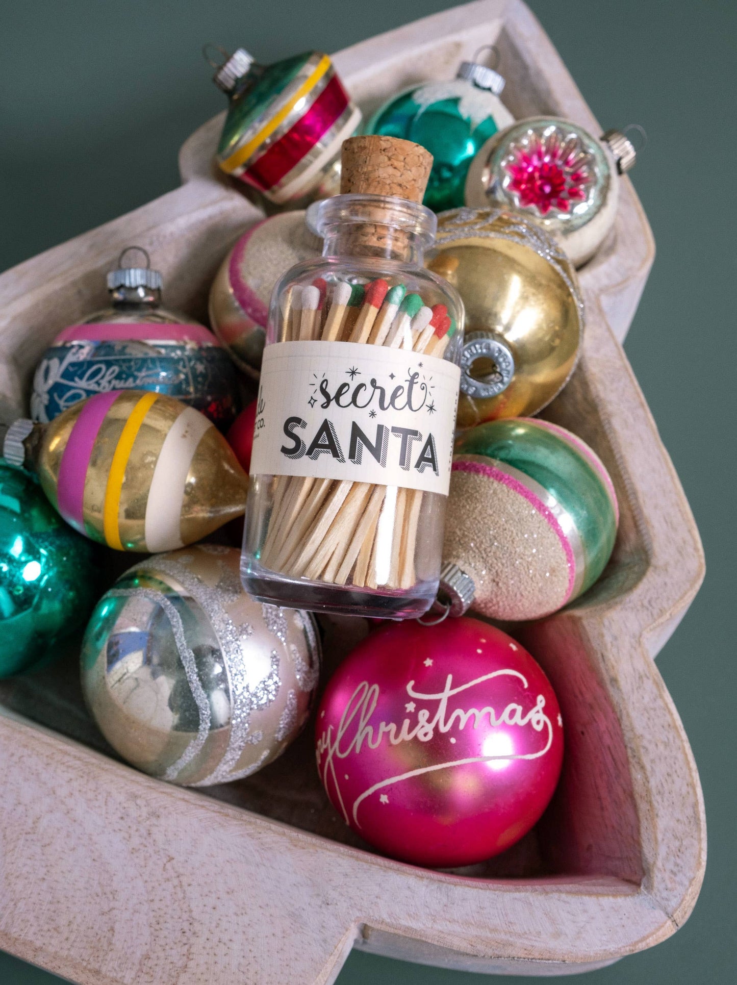 Mini Apothecary Christmas Secret Santa Matches