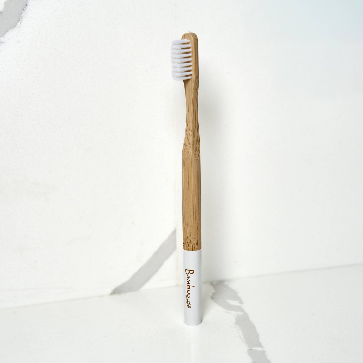 Bamboo Switch - Bamboo Adult Toothbrush | White | Dental Bestseller