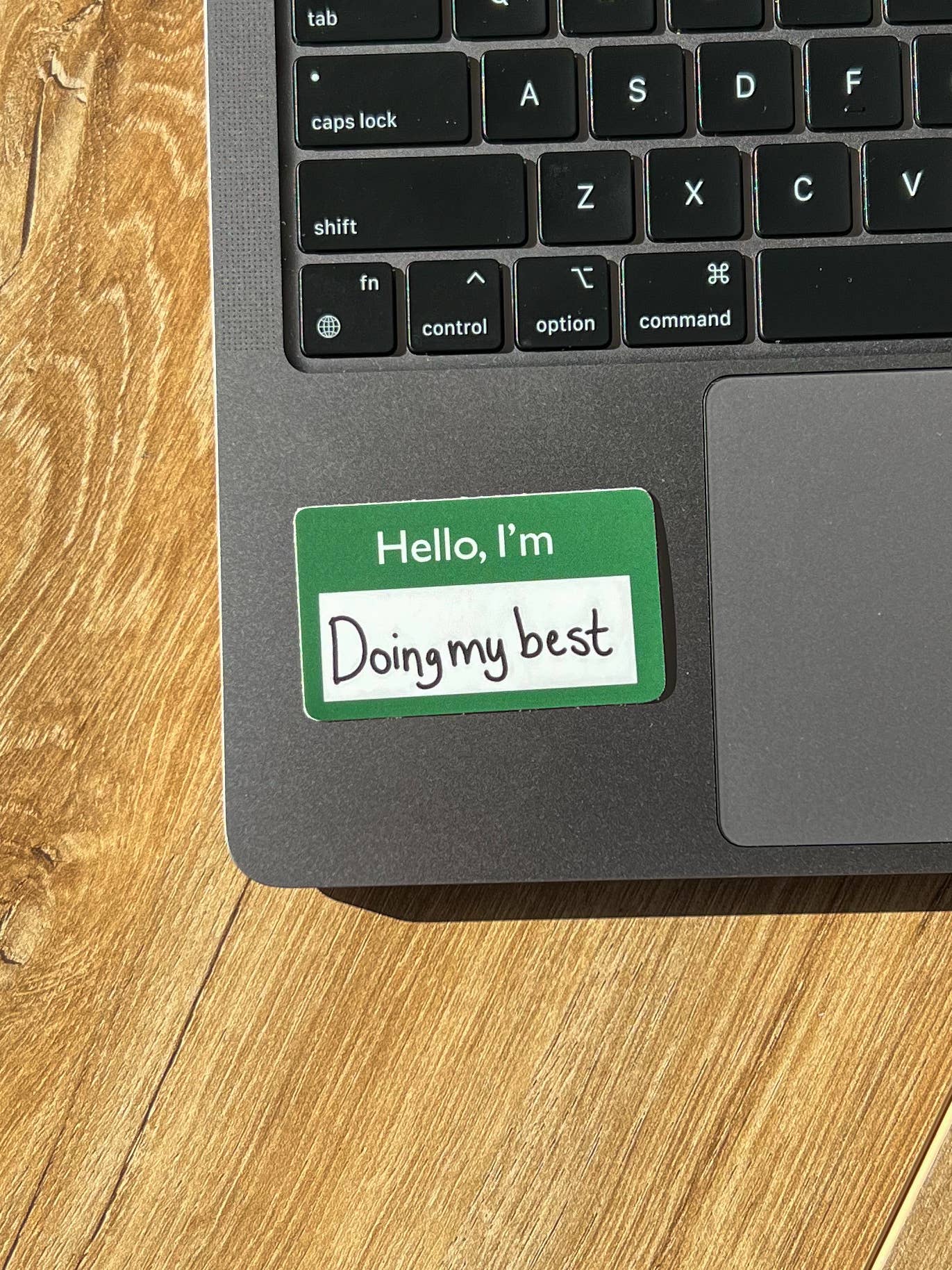 Uplifter Sticker - Doing my best sticker
