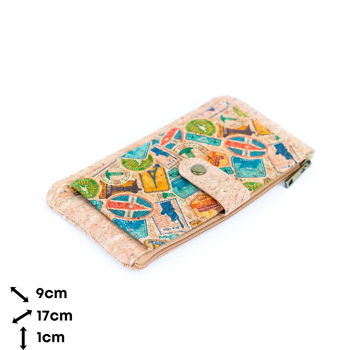 Meninas Bonitas Cork - Sleek Vegan Cork Wallet BAG-2302