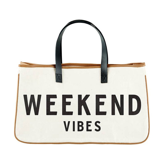 Santa Barbara Design Studio by Creative Brands - Canvas Tote - Weekend Vibes
