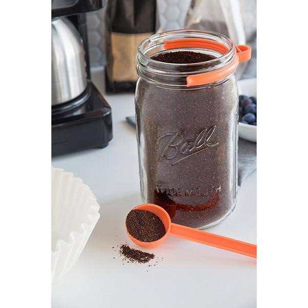 Fox Run Brands - Jarware Coffee Spoon Clip for Wide Mouth Mason Jar