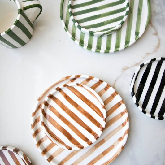 Striped Plates
