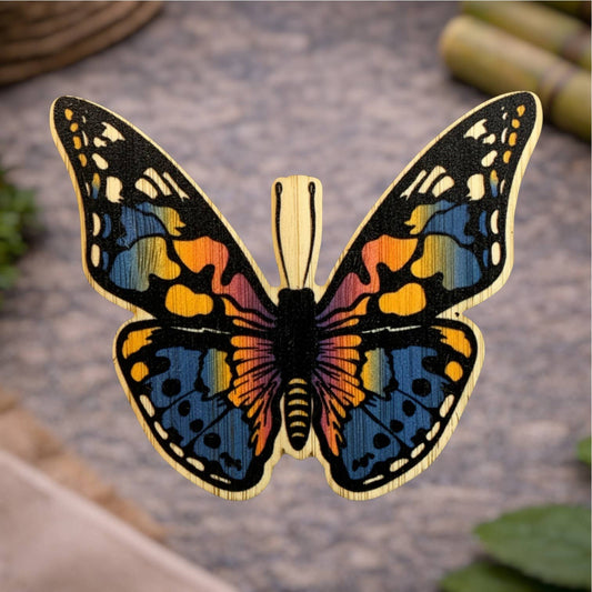 Bamboo Wood Stickers - Butterfly Sustainable Bamboo Sticker
