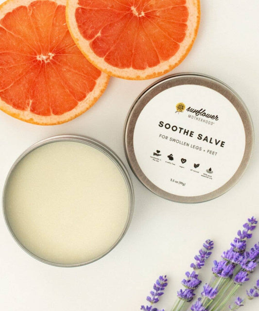 Sunflower Motherhood - Soothe Salve for Swollen Legs + Feet For Pregnant Moms