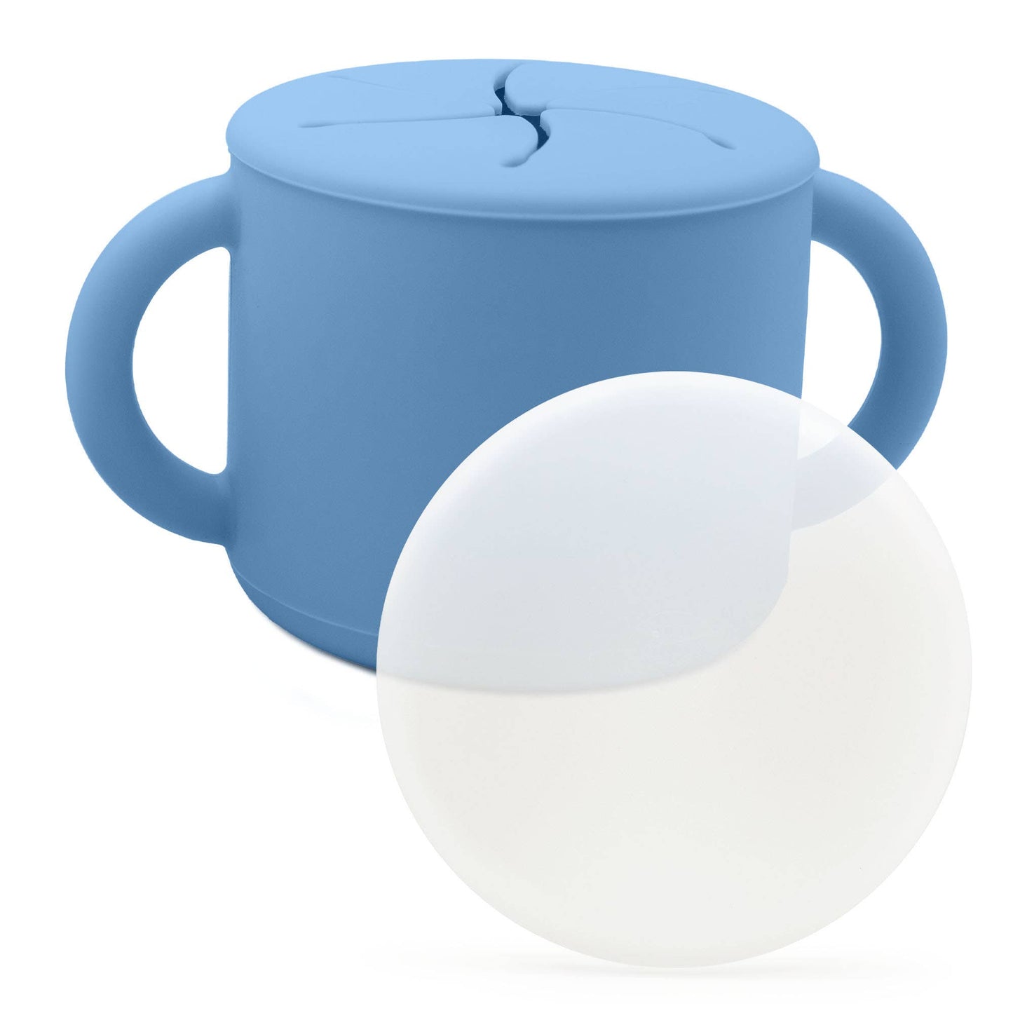 WeeSprout - Silicone Spill-Proof Snack Cup for Babies & Toddlers