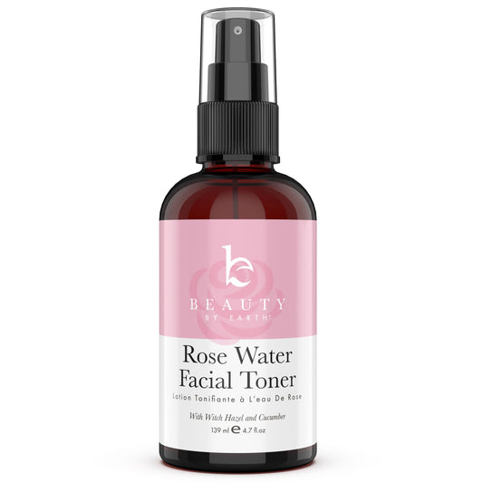 Facial Toner with Witch Hazel & Rose Water