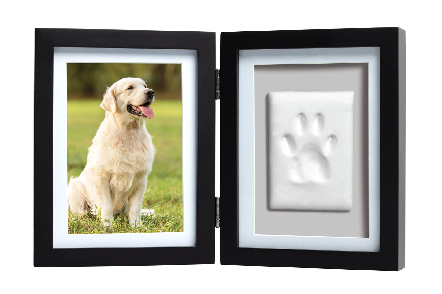 Pearhead - Pawprints Keepsake Photo Frame & Clay Impression Kit