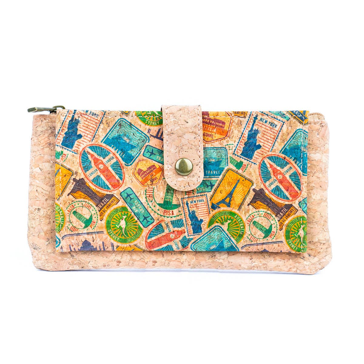 Meninas Bonitas Cork - Sleek Vegan Cork Wallet BAG-2302
