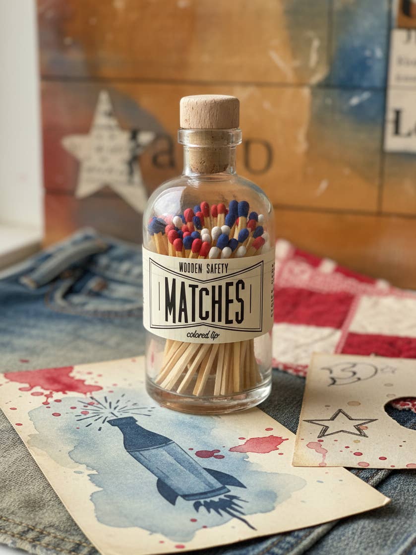 Made Market Co. - Vintage Apothecary USA Matches America 250 Celebration