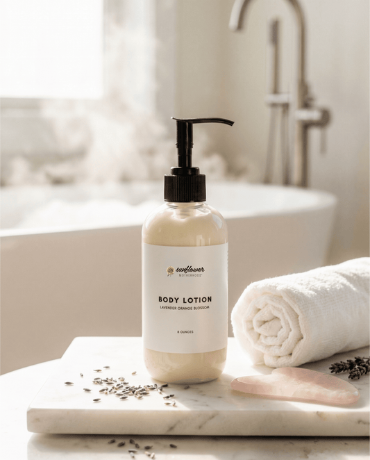 Sunflower Motherhood - Body Lotion for Pregnancy and Postpartum | New Mom Self Care