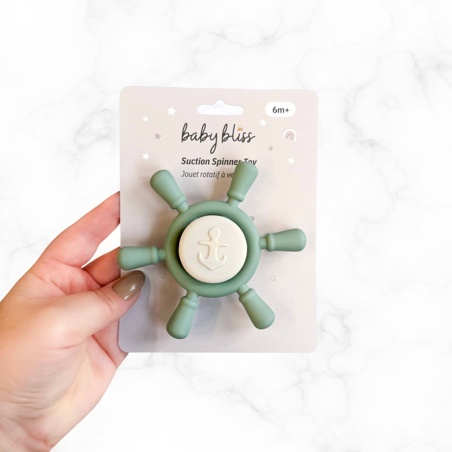 Ahoy Wheel Suction Spinner Toy