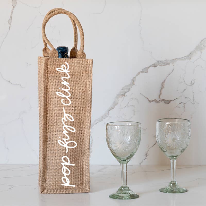 Reusable Wine Totes - Pop Fizz Clink